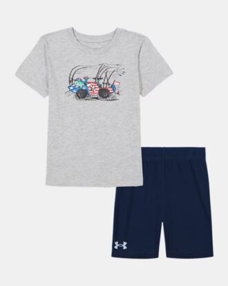 Amphibious Ride Mesh Little Shorts -setti