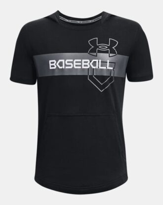 Baseball-lyhythihainen huppari