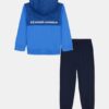Colorblock-vetoketjullinen hupparisetti pikkulapsille