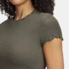 Courtside Crinkle Short Sleeve