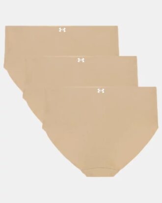 Essential Stretch 3-pack No Show Hipster -alusvaatteet