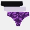Essential Stretch 3-pack painettu näkymätön tanga