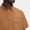 Explor Woven Solid -lyhythihainen paita