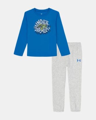 Fish Splash -pikkulasten pitkähihainen paita ja jogginghousut