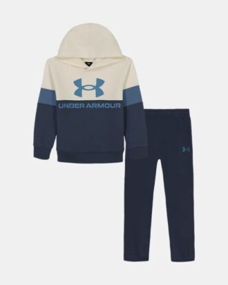 Fleece Colorblock -pikkulasten hupparisetti