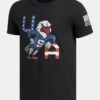Freedom Cartoon Eagle T-paita