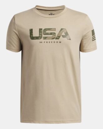 Freedom Chest Flag T-paita