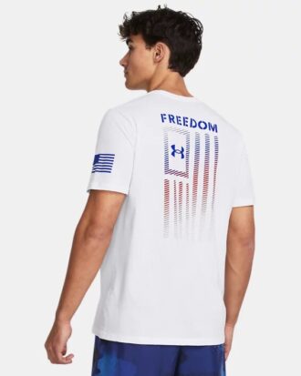 Freedom Flag Gradient T-paita
