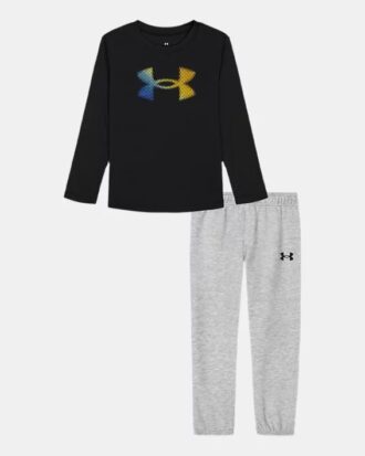Gradient Logo Little pitkähihainen paita ja jogginghousut