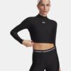 HeatGear® Crop Mock pitkähihainen