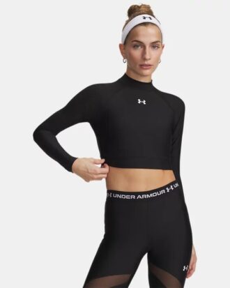 HeatGear® Crop Mock pitkähihainen
