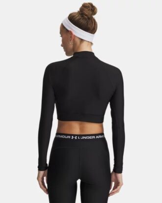 HeatGear® Crop Mock pitkähihainen