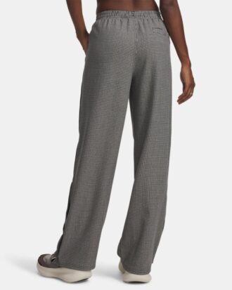 Houndstooth-kuvioiset cargo-housut
