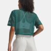 Jalkapallo Mesh Crop T-paita