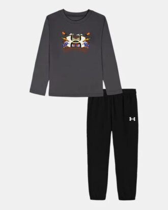 Football Logo Little pitkähihainen paita ja jogginghousut