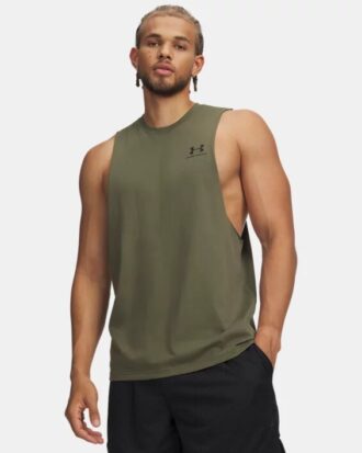 Left Chest Cut-Off Tank