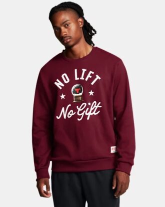 Project Rock Red One No Lift No Gift -paita