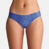 Pure Stretch -painettu 3-pakkaus No Show Bikini