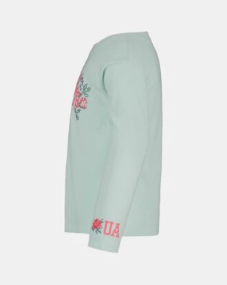Rose Stitch esikoululaisen pitkähihainen paita