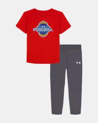 Tech™ lyhythihainen paita ja jogginghousut