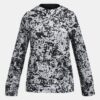 Tyttöjen Armour Fleece® -huppari painatuksella
