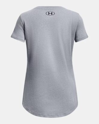 Tyttöjen UA Softball Logo Short Sleeve -lyhythihainen paita