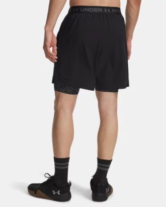 Vanish Woven Printed 2-in-1 -shortsit