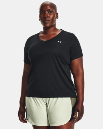 Velociti V-Neck lyhythihainen