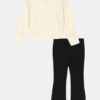 Velour-vauvan flare-set